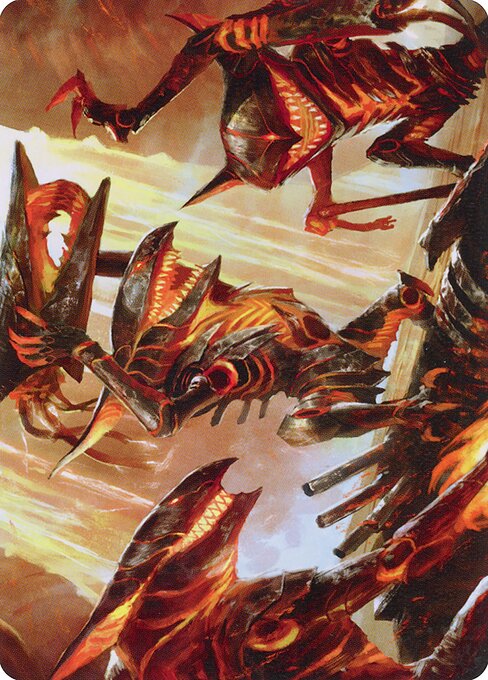 Gleeful Demolition - Phyrexia: All Will Be One Art Series