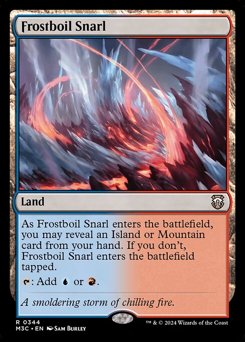 Frostboil Snarl - Modern Horizons 3 Commander