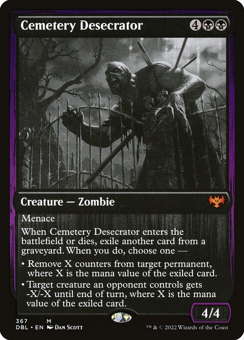 Cemetery Desecrator - Innistrad: Double Feature