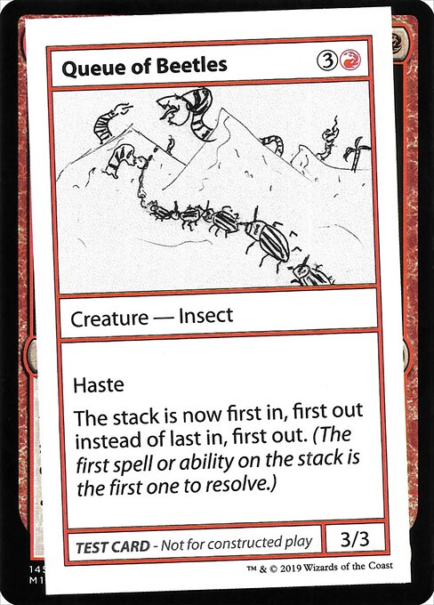 Queue of Beetles - Mystery Booster Playtest Cards 2021