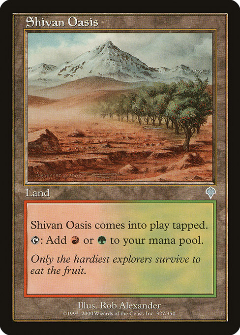 Shivan Oasis - Invasion