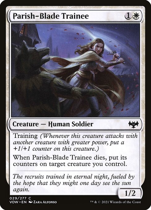 Parish-Blade Trainee - Innistrad: Crimson Vow