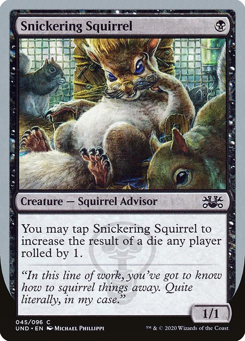 Snickering Squirrel - Unsanctioned