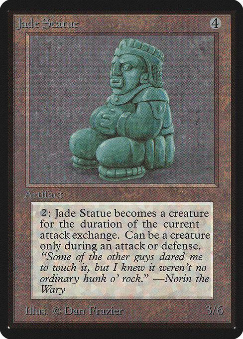 Jade Statue - Limited Edition Beta