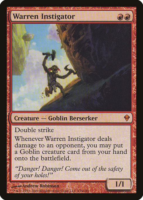 Warren Instigator - Zendikar