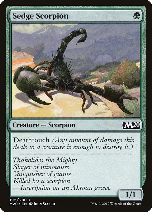 Sedge Scorpion - Core Set 2020