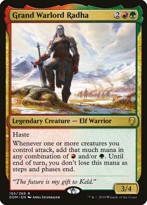 Grand Warlord Radha - Dominaria