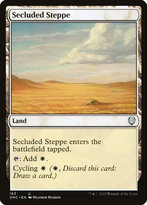 Secluded Steppe - Phyrexia: All Will Be One Commander