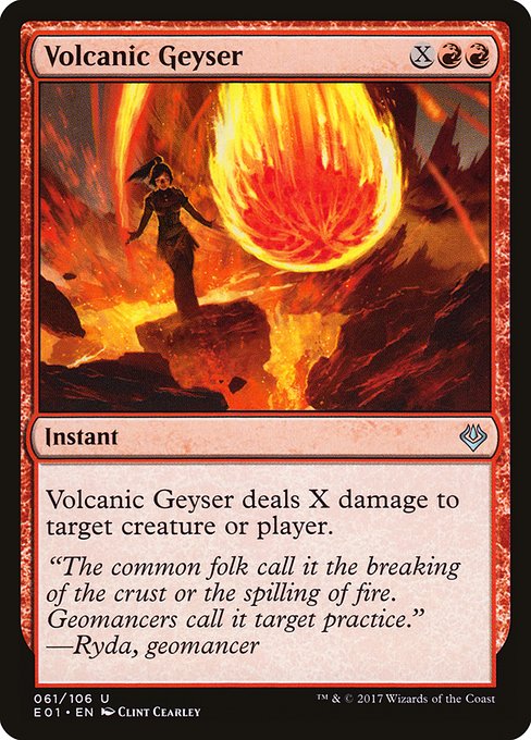 Volcanic Geyser - Archenemy: Nicol Bolas