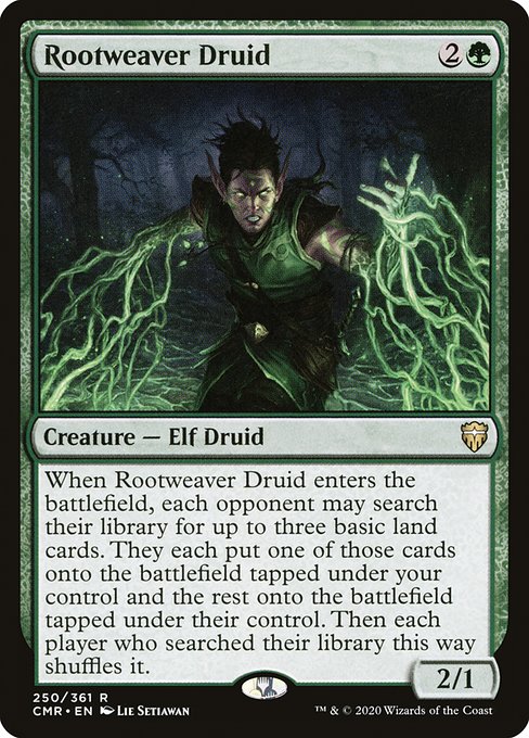 Rootweaver Druid - Commander Legends