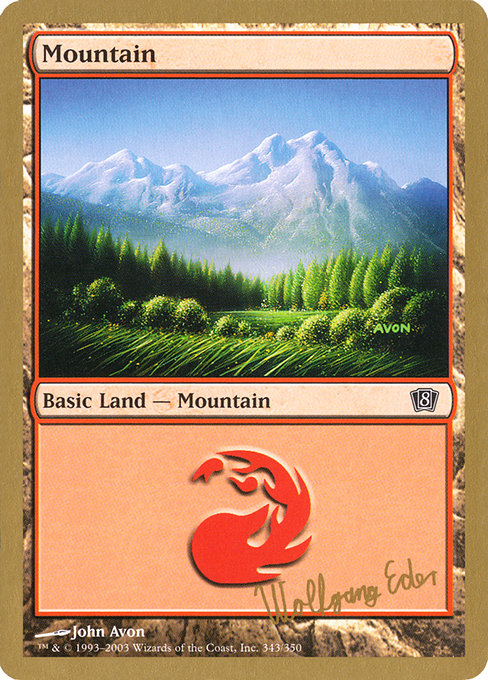 Mountain - World Championship Decks 2003