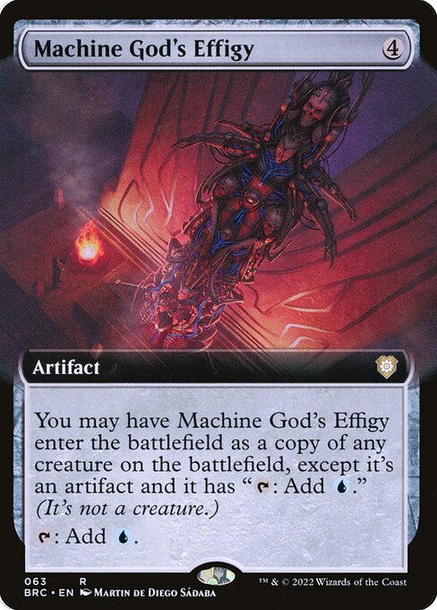 Machine God's Effigy - The Brothers' War Commander