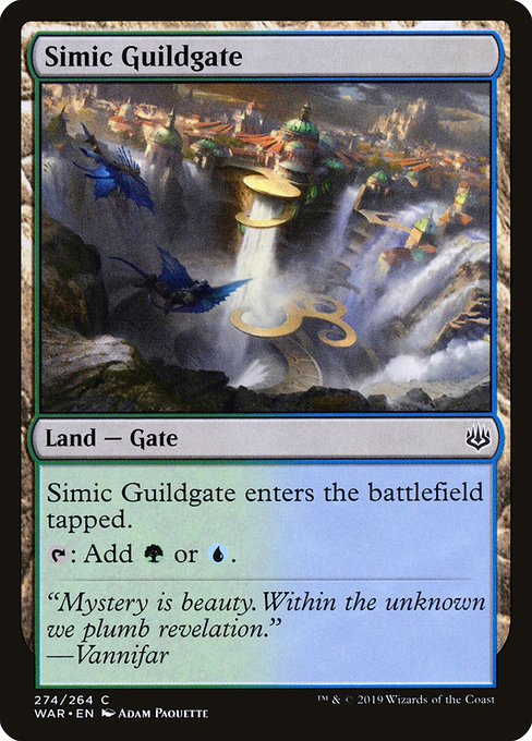 Simic Guildgate - War of the Spark