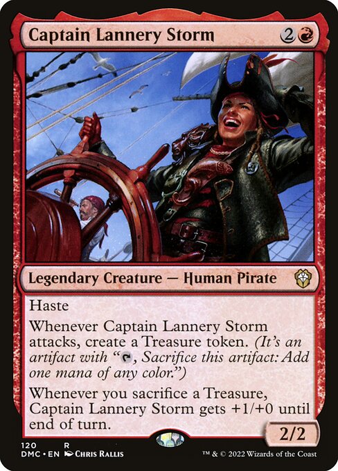 Captain Lannery Storm - Dominaria United Commander