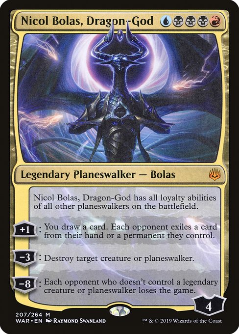 Nicol Bolas, Dragon-God - War of the Spark