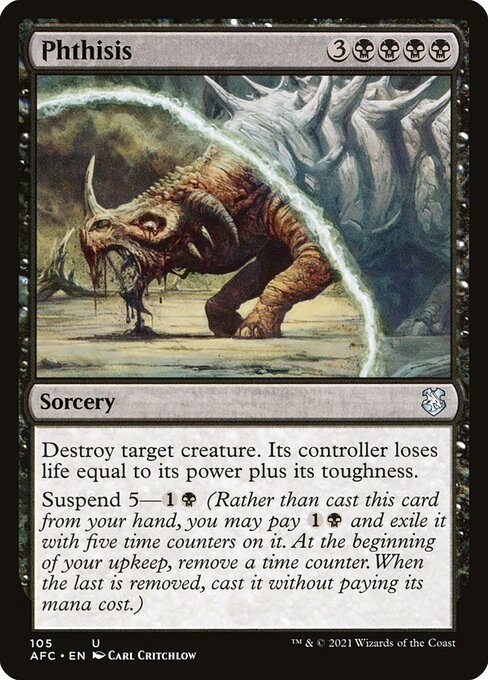 Phthisis - Forgotten Realms Commander