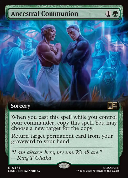 Ancestral Communion - Marvel Super Heroes Commander - Extended Art