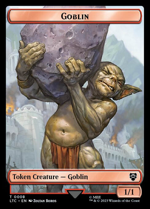 Goblin - Tales of Middle-earth Commander Tokens