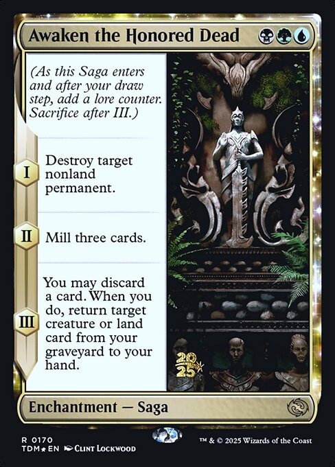 Awaken the Honored Dead - Tarkir: Dragonstorm Promos