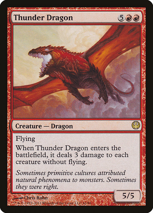 Thunder Dragon - Duel Decks: Knights vs. Dragons