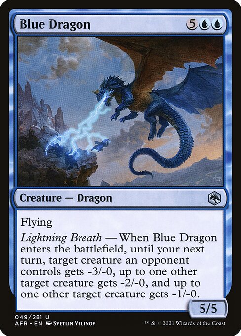 Blue Dragon - Adventures in the Forgotten Realms