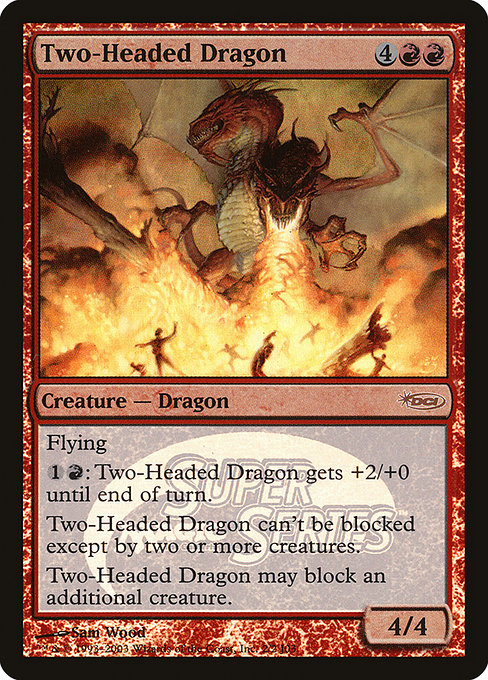 Two-Headed Dragon - Junior Super Series - Promo Foil