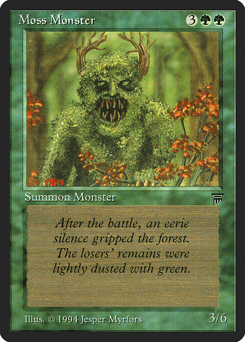 Moss Monster - Legends