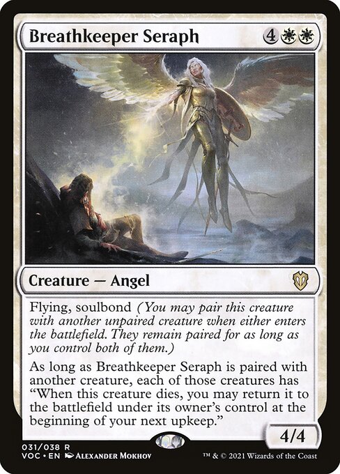 Breathkeeper Seraph - Crimson Vow Commander