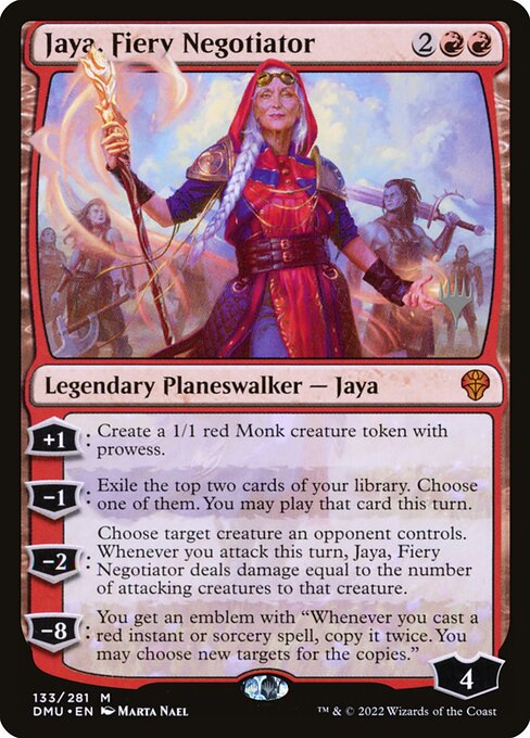Jaya, Fiery Negotiator - Dominaria United Promos