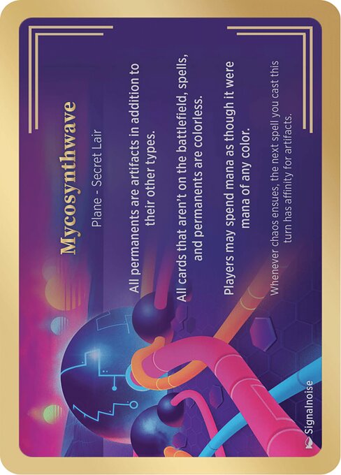 Mycosynthwave - Secret Lair Showcase Planes