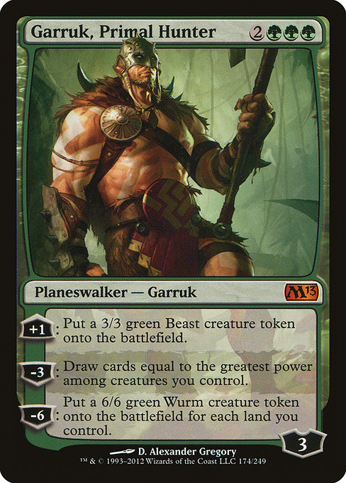 Garruk, Primal Hunter - Magic 2013