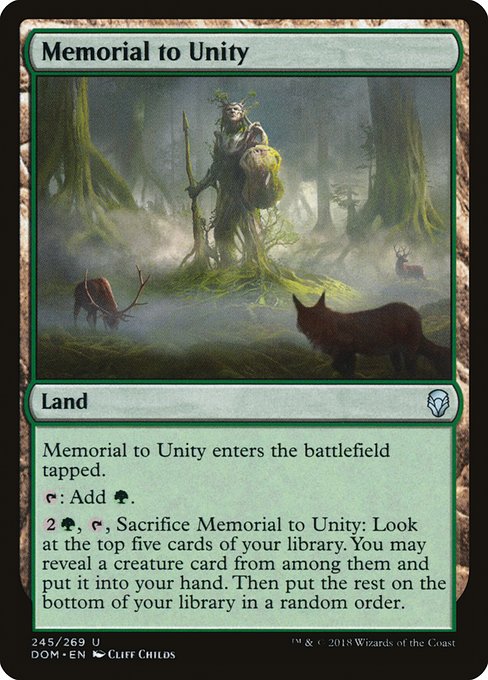 Memorial to Unity - Dominaria