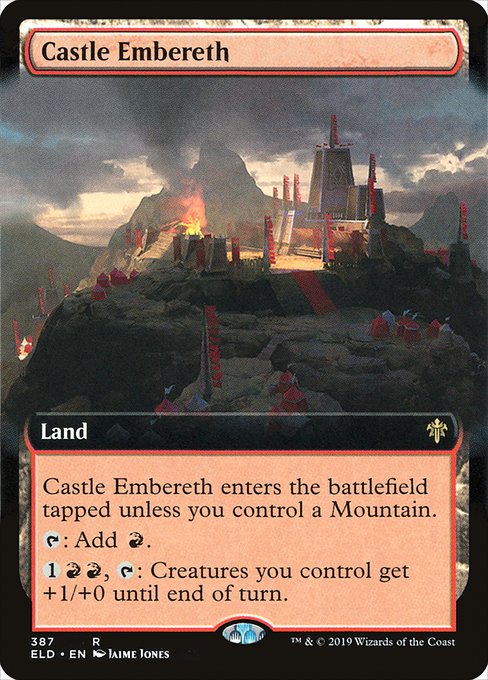 Castle Embereth - Throne of Eldraine - Extended Art