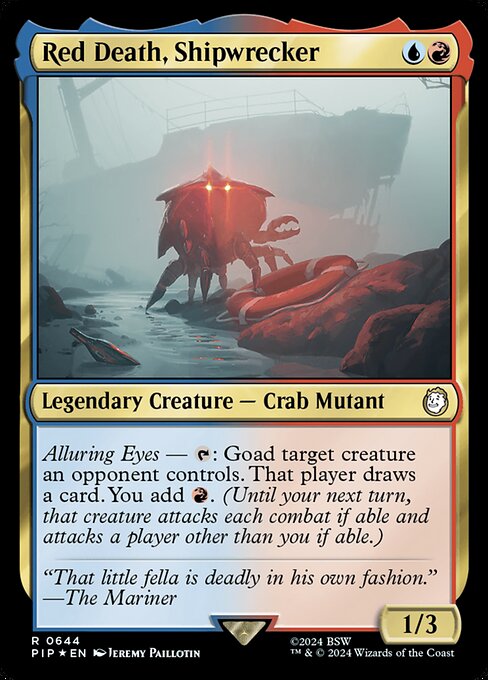 Red Death, Shipwrecker - Fallout - Surge Foil