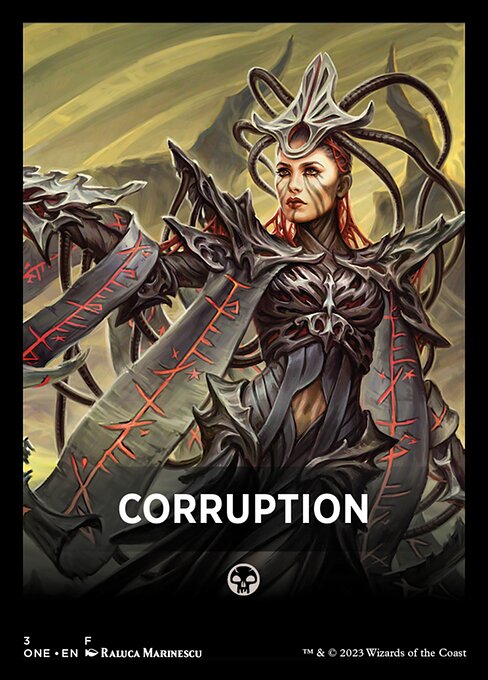 Corruption - Phyrexia: All Will Be One Jumpstart Front Cards