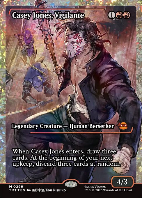 Casey Jones, Vigilante - Teenage Mutant Ninja Turtles