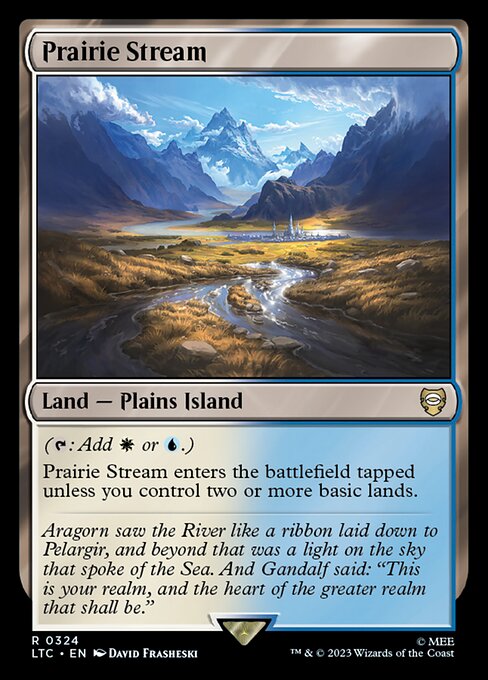 Prairie Stream - Tales of Middle-earth Commander