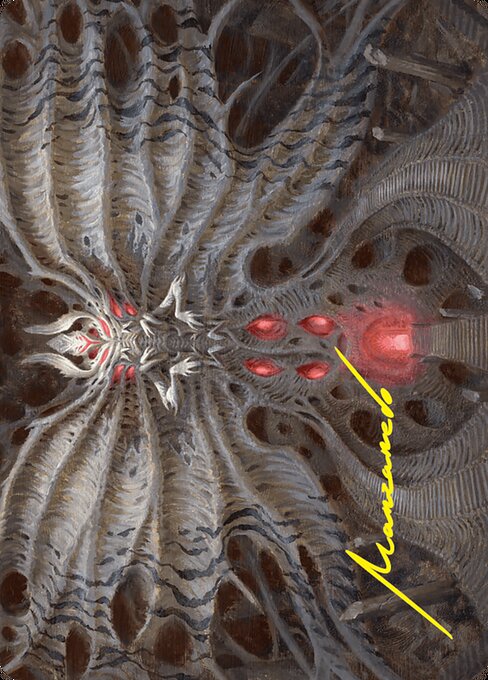 Valgavoth, Terror Eater - Duskmourn: House of Horror Art Series - Borderless