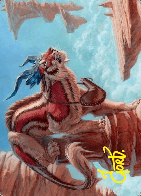 Felidar Savior - Foundations Art Series - Borderless