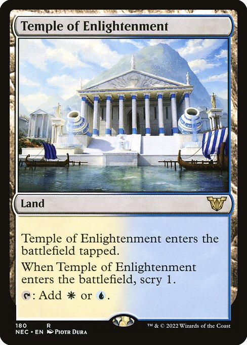 Temple of Enlightenment - Neon Dynasty Commander