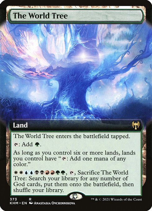 The World Tree - Kaldheim - Extended Art