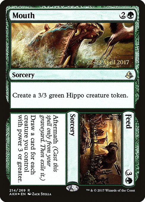 Mouth // Feed - Amonkhet Promos