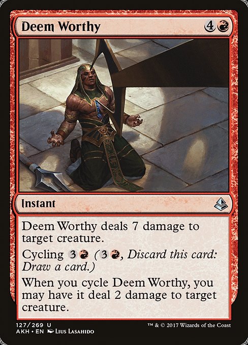 Deem Worthy - Amonkhet