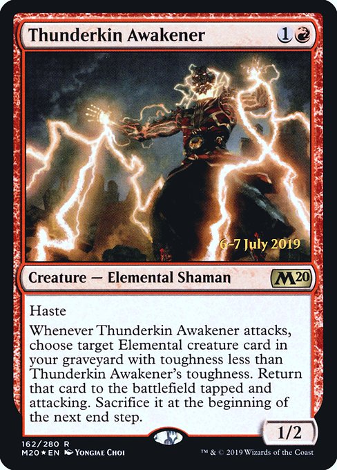Thunderkin Awakener - Core Set 2020 Promos