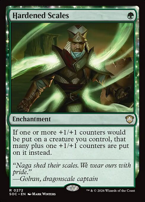 Hardened Scales - Secrets of Strixhaven Commander