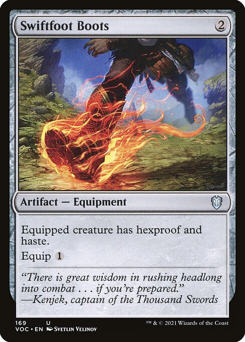 Swiftfoot Boots - Crimson Vow Commander