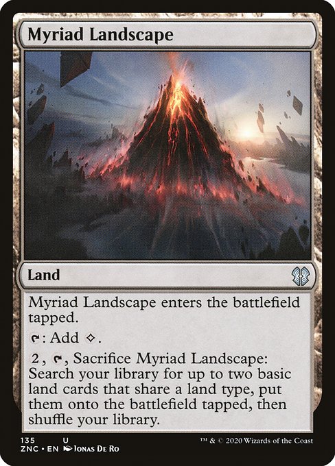 Myriad Landscape - Zendikar Rising Commander