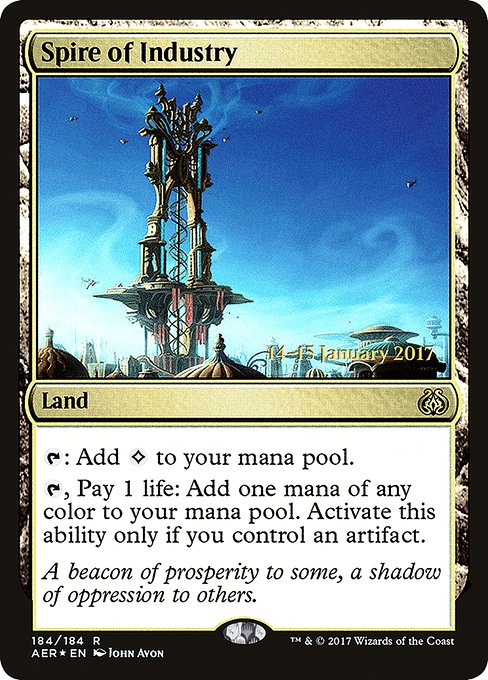 Spire of Industry - Aether Revolt Promos