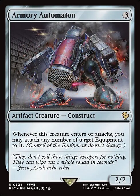 Armory Automaton - Final Fantasy Commander - Surge Foil