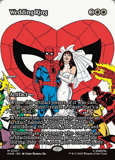 Wedding Ring - Marvel Universe - Borderless
